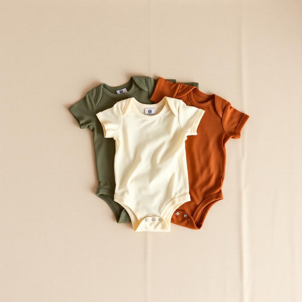 Biokatoen rompertjes (set 5)