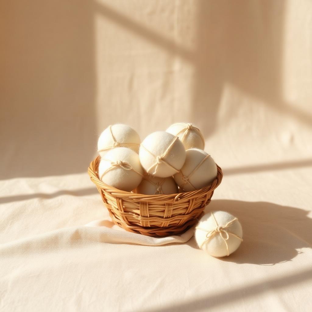 Wollen droogballen (set 6)