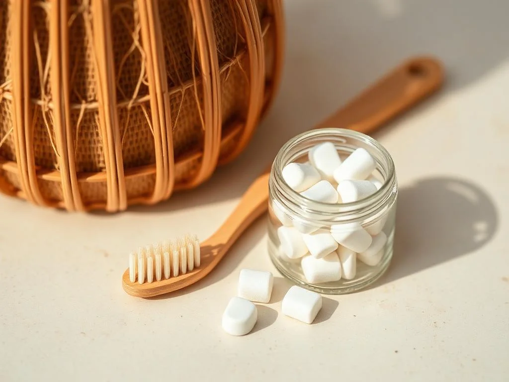 Artikel over mondverzorging: Tandpasta tabletten: zo werken ze en zo kies je een goede