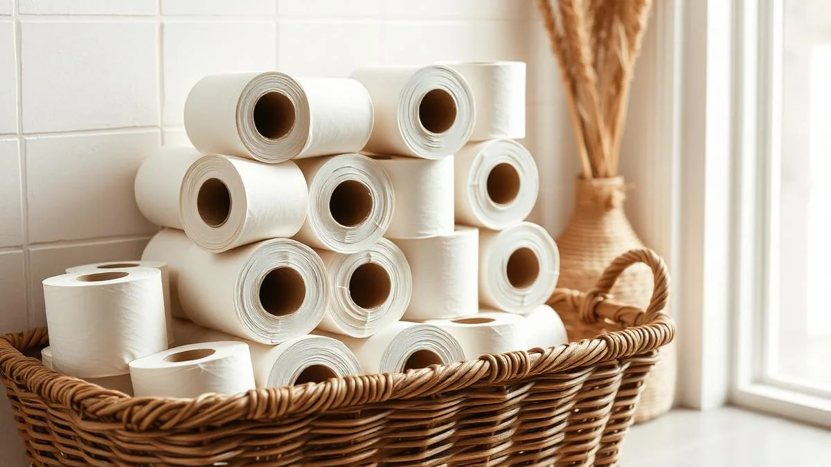Artikel over schoonmaak huishouden: Wc-papier zonder plastic verpakking: wat zijn je opties?