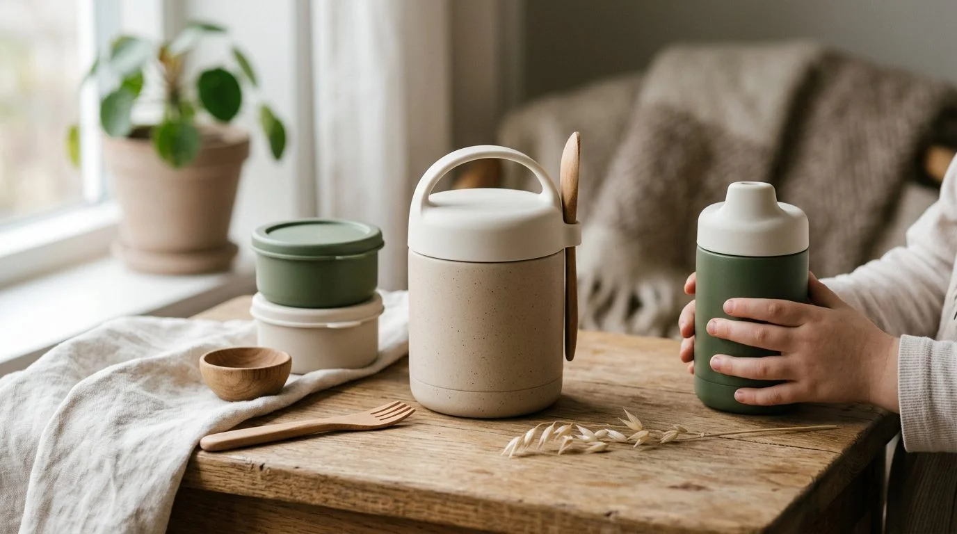 Artikel over eten & drinken: Warm eten en drinken voor kinderen: waarom plastic en hitte een ongelukkige combinatie is