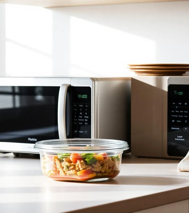 Artikel: Plastic bakjes in de magnetron: hoe risicovol is het echt?