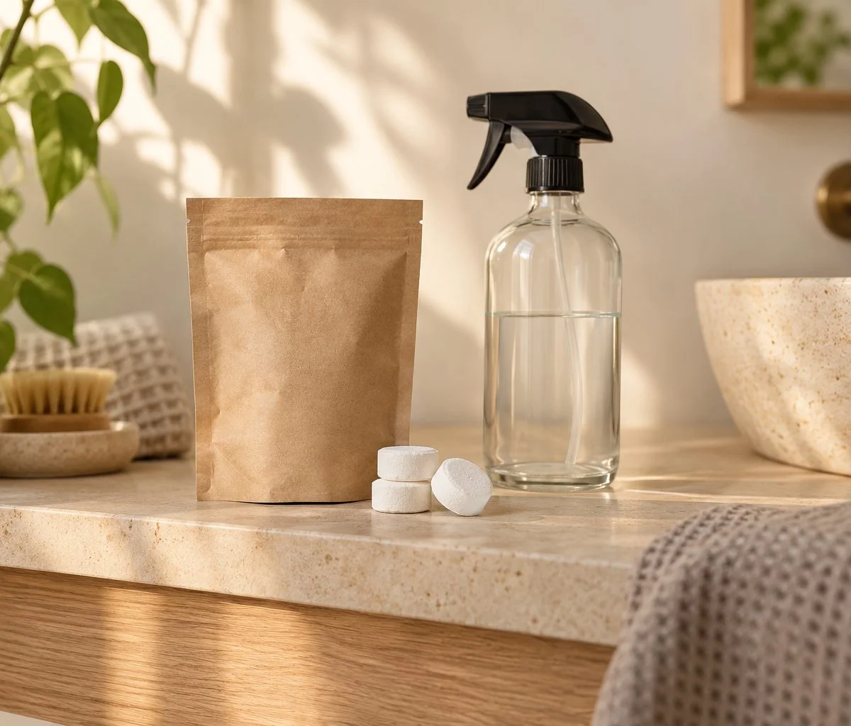 Allesreiniger-tabletten (navulling): plastic-vrij alternatief in Schoonmaak huishouden