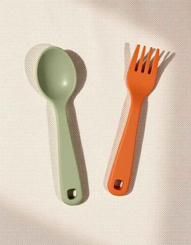 Siliconen kinderbestek (food-grade) — plastic-vrij alternatief in Eten & drinken