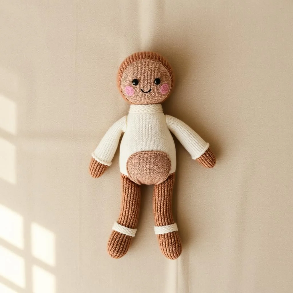 Biokatoen knuffel — plastic-vrij alternatief in Speelgoed