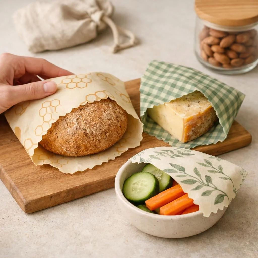 Bijenwas wraps — plastic-vrij alternatief in Folie & wraps