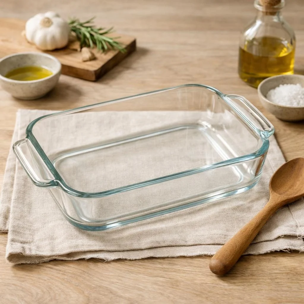 Borosilicaat glazen ovenschaal — plastic-vrij alternatief in Koken & bakken