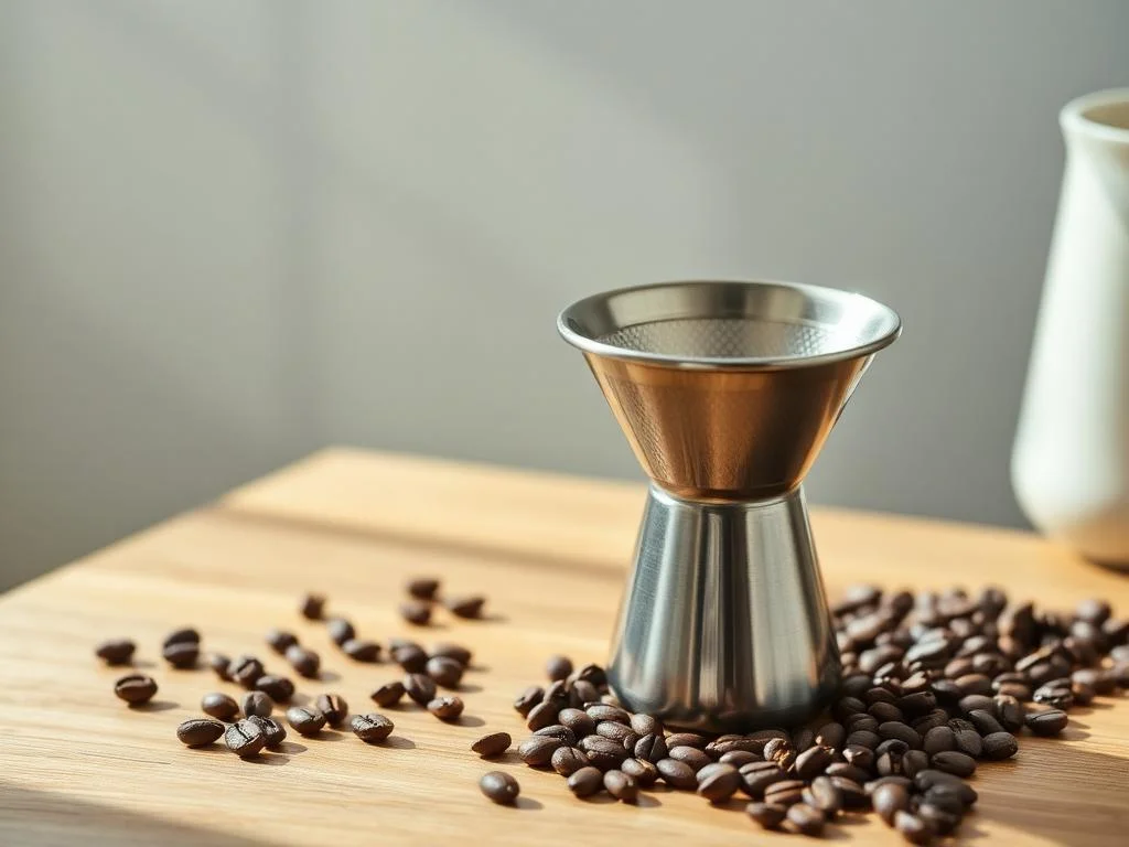 RVS koffiefilter (herbruikbaar) — plastic-vrij alternatief in Koffie & thee