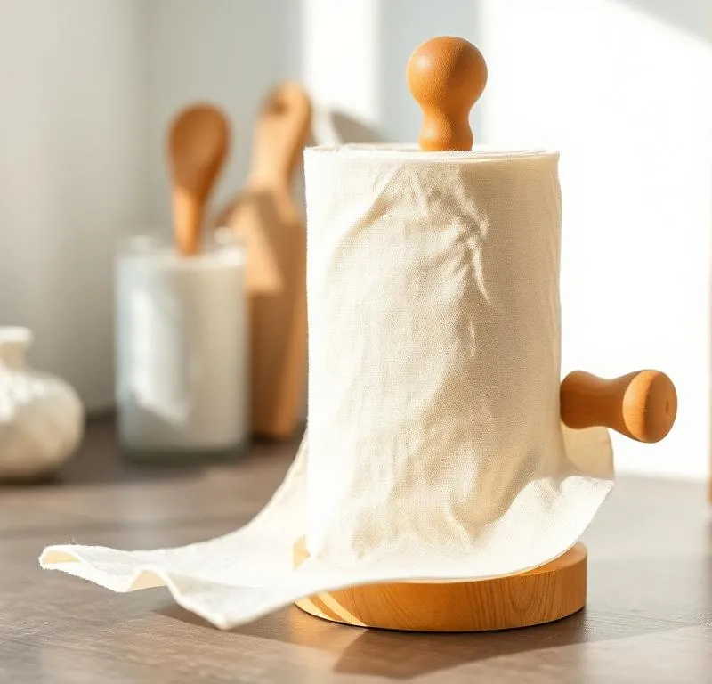 Wasbare keukenrol — plastic-vrij alternatief in Schoonmaakdoeken