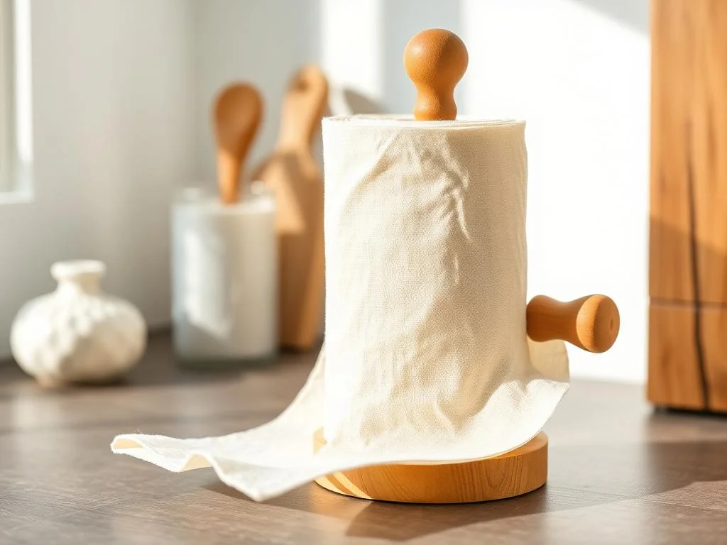 Wasbare keukenrol — plastic-vrij alternatief in Schoonmaakdoeken