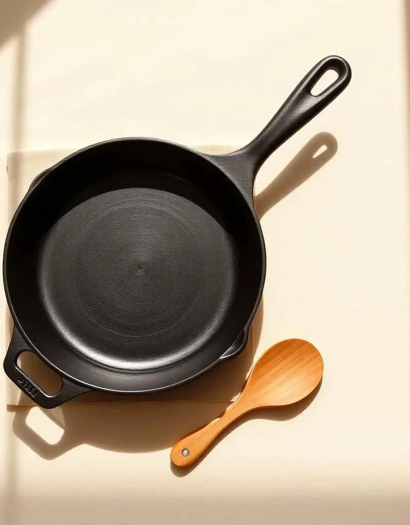 Gietijzeren koekenpan — plastic-vrij alternatief in PFAS-vrije pannen