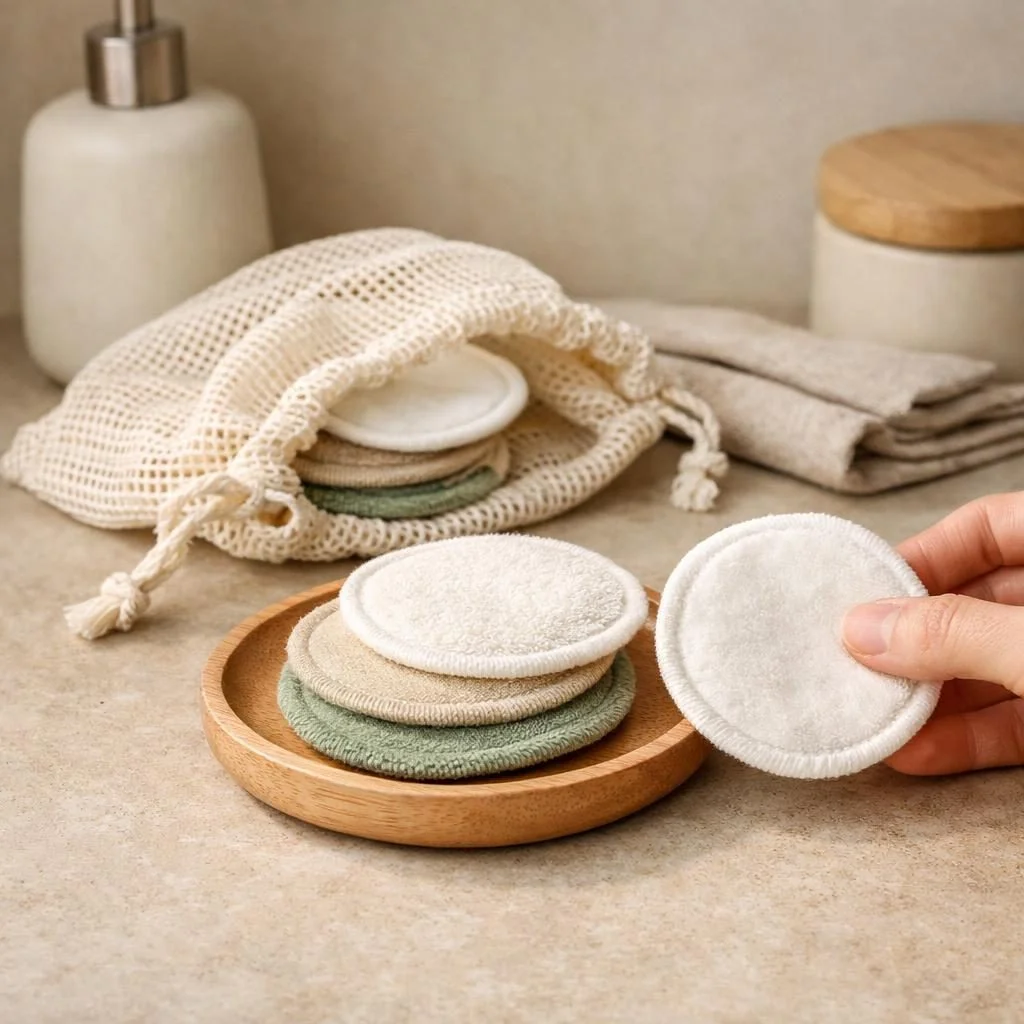 Herbruikbare wattenschijfjes — plastic-vrij alternatief in Watten & doekjes