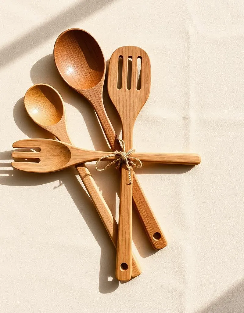 Houten keukengerei — plastic-vrij alternatief in Koken & bakken