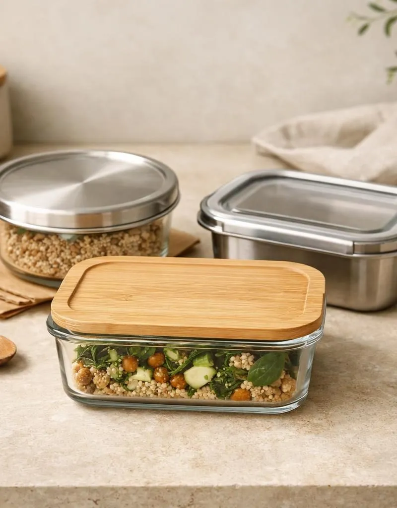 Plasticvrije bewaardozen — plastic-vrij alternatief in Bewaardozen