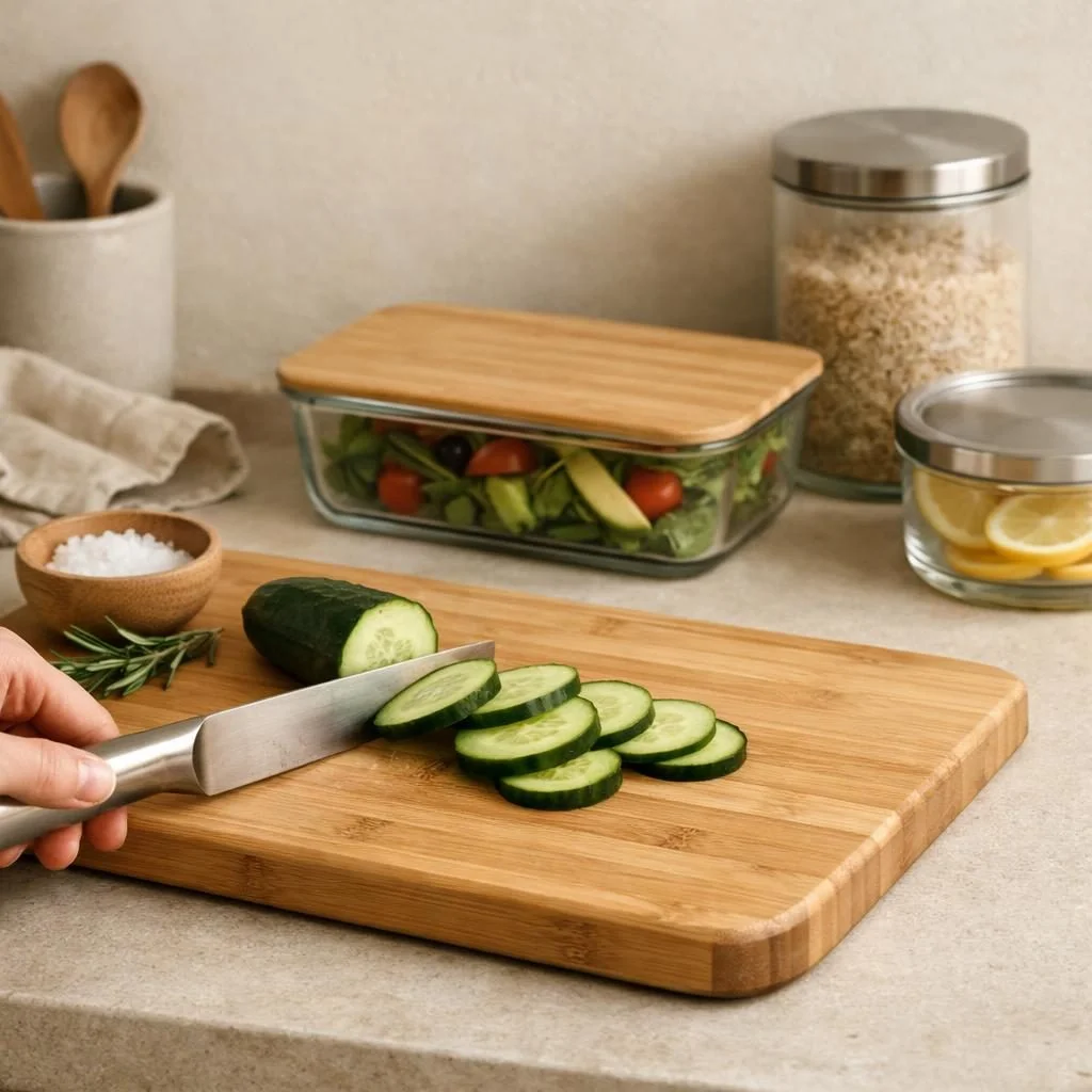 Plasticvrije snijplank — plastic-vrij alternatief in Snijplanken