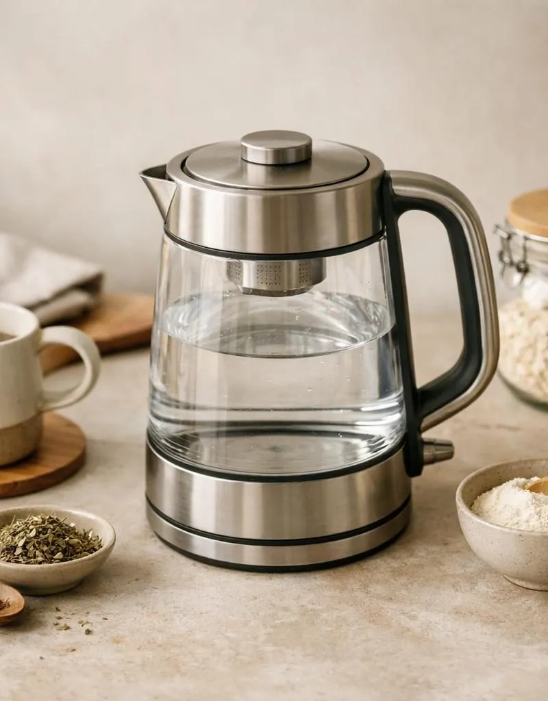 Plasticvrije waterkoker — plastic-vrij alternatief in Koken & bakken