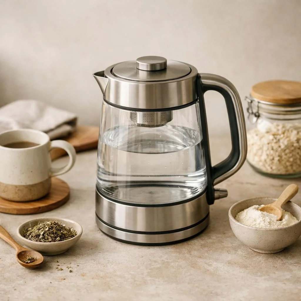 Plasticvrije waterkoker — plastic-vrij alternatief in Koken & bakken