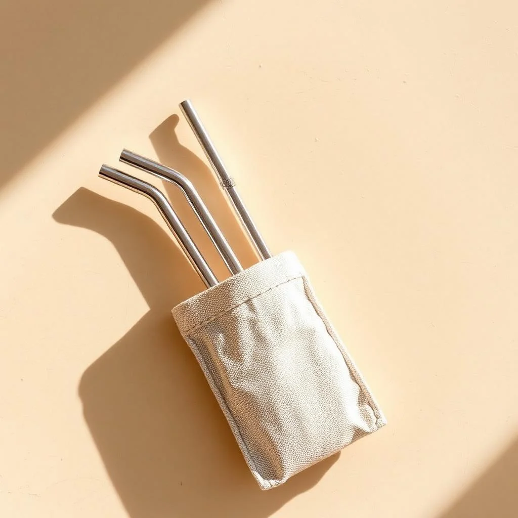 RVS rietjes (set met borstel) — plastic-vrij alternatief in Keuken & eten