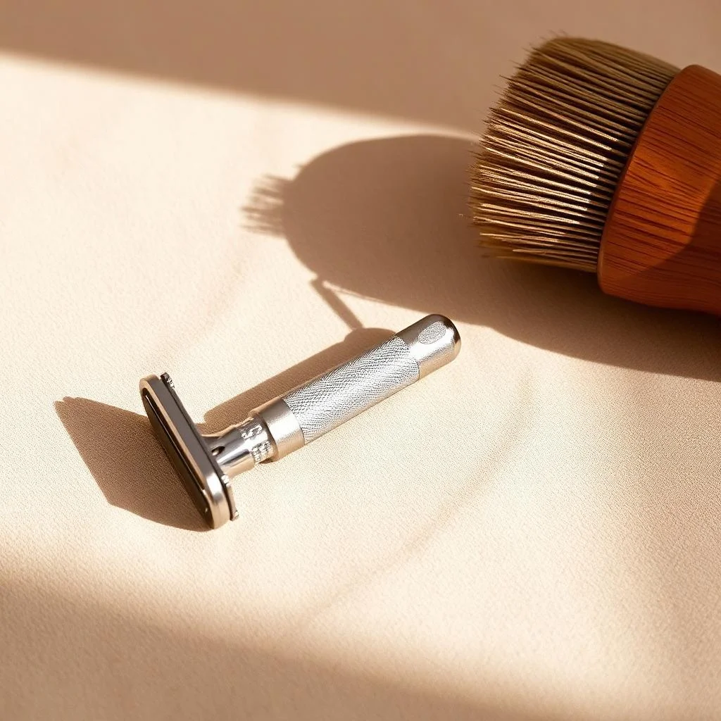 Safety razor (RVS) — plastic-vrij alternatief in Badkamer & verzorging